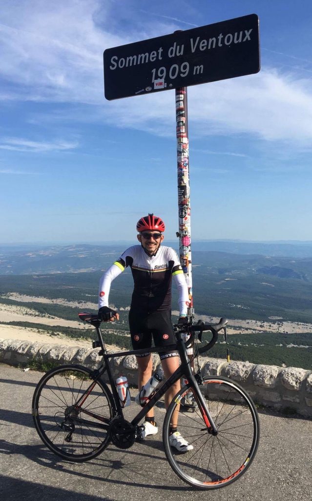 На вершині Mont Ventoux. Франція, 2017.