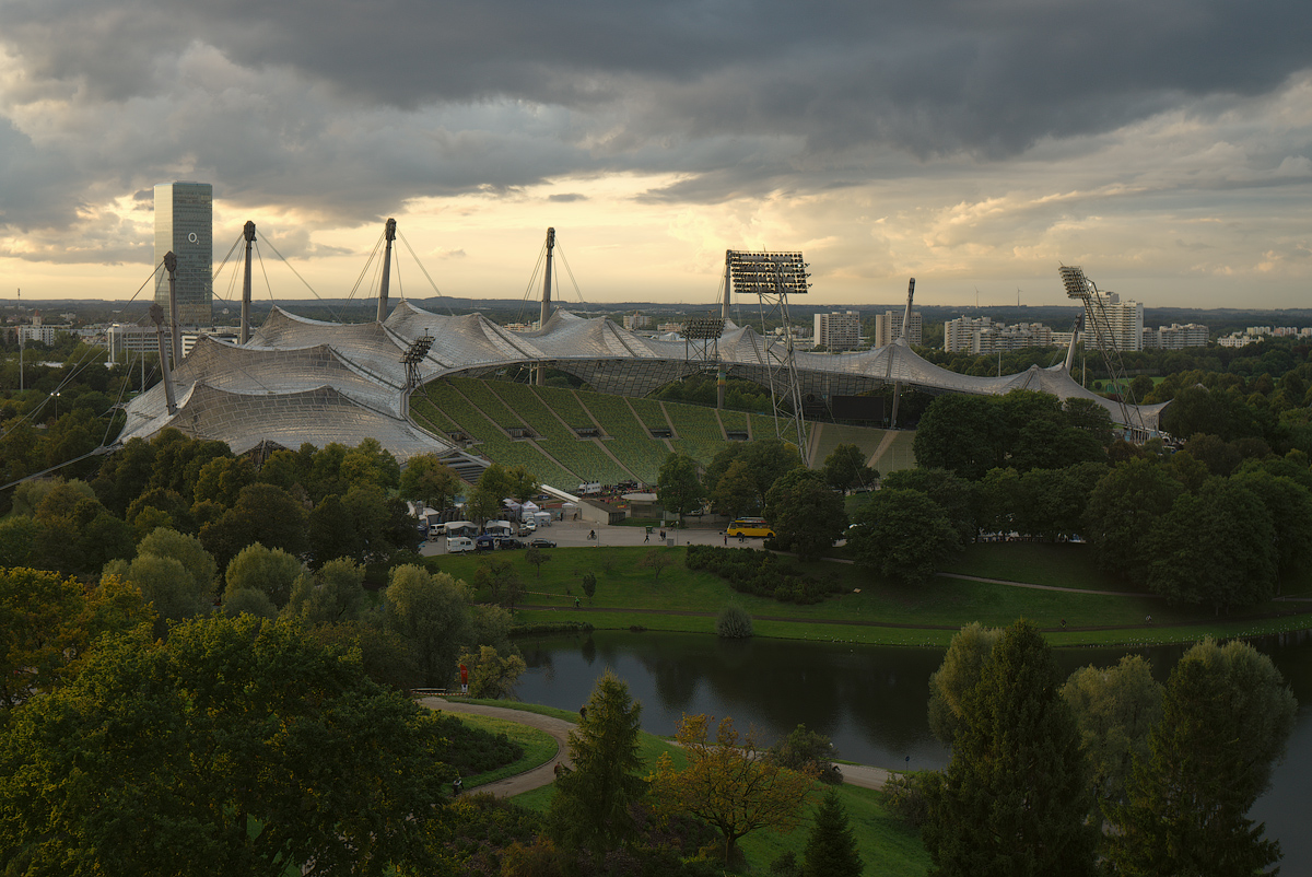 Olympiapark. München, Bayern, Deutschland © 2017 Alex Nedovizii