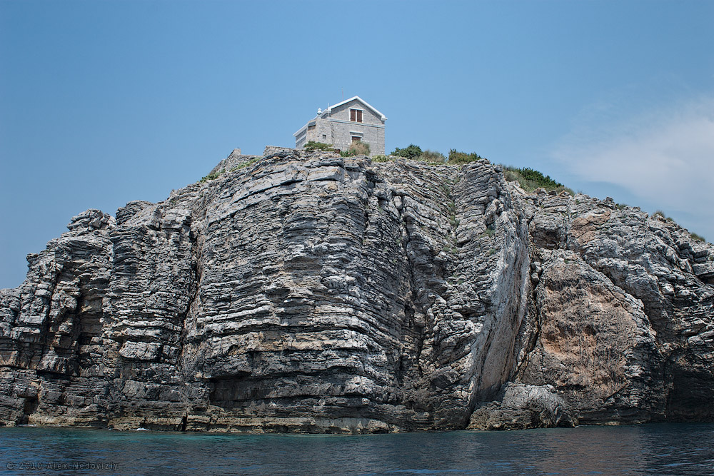 Дом с видом на море. Остров Свети Никола, Черногория © 2010 Alex Nedoviziy
