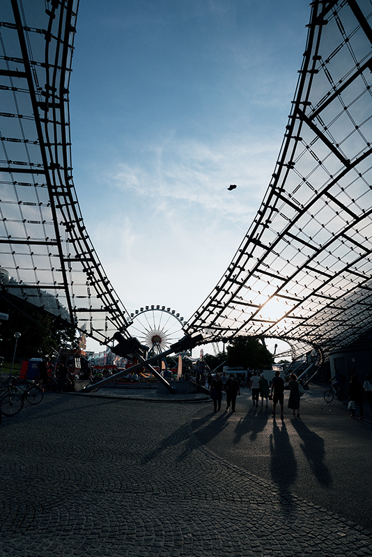 Лінії. Мюнхен, Олімпійський парк. 2021.